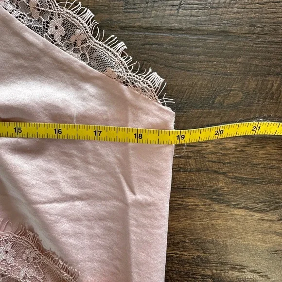 River Island Lace Detail Cami in Mauve to Cream NWT UK SZ 14 converts to US 8 ?? - Picture 12 of 14
